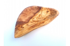 Servírovacia miska v tvare srdca z olivového dreva 17cm